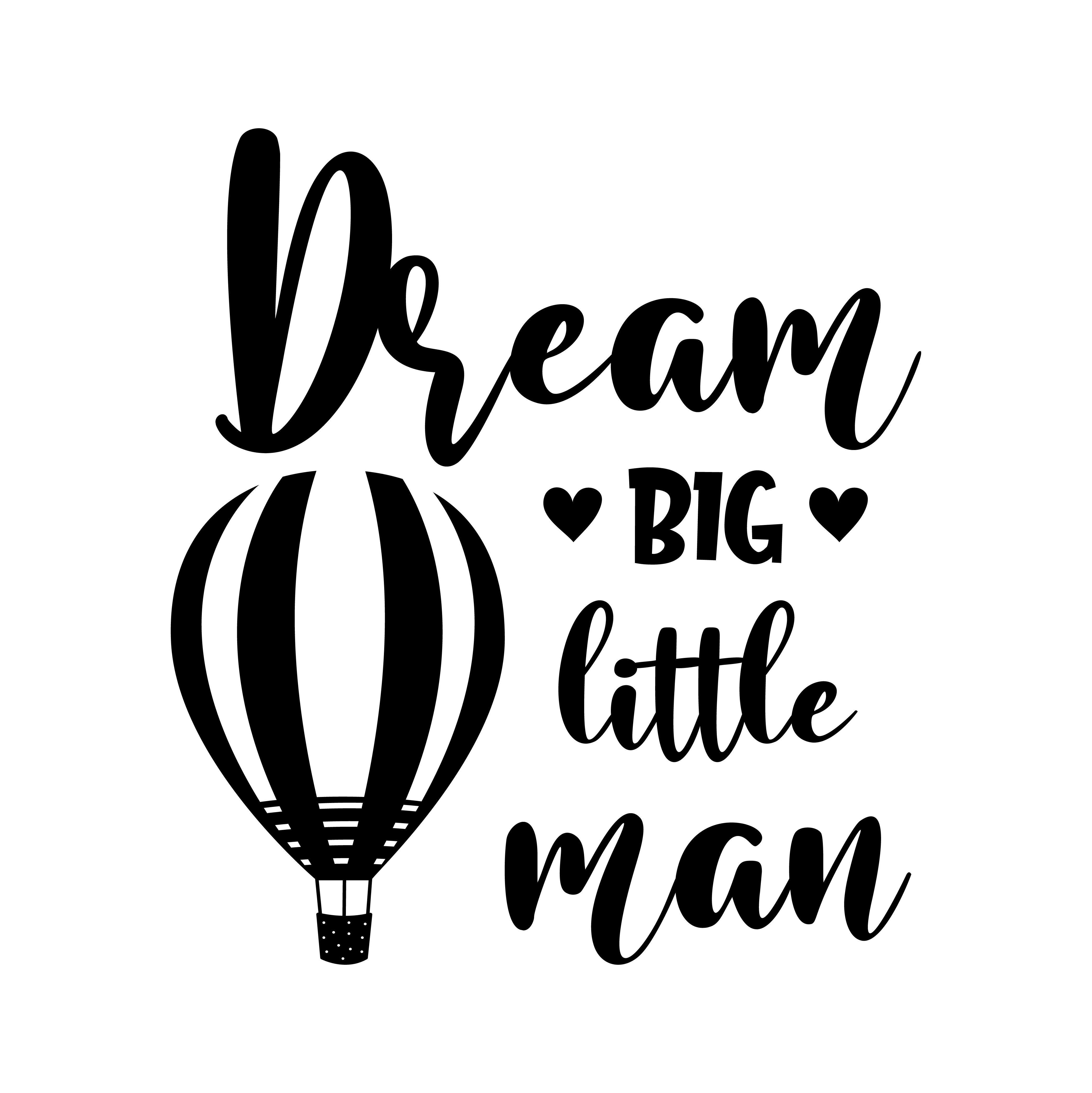 Dream Big Little Man Onesie