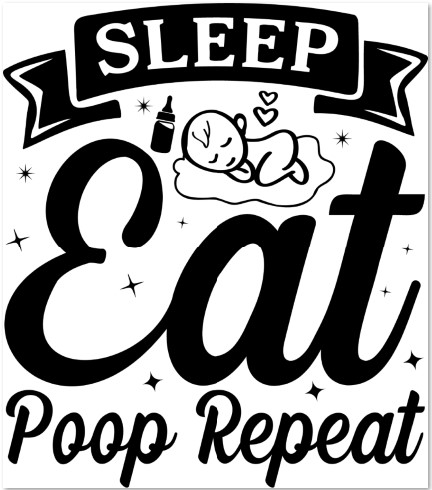 Sleep Eat Poop Repeat Onesie