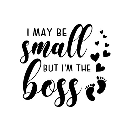 I May be small but I'm the Boss Onesie