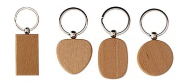 custom photo round keychain